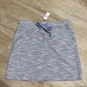LOFT BY ANN TAYLOR JOGGER MINI SKIRT SIZE M